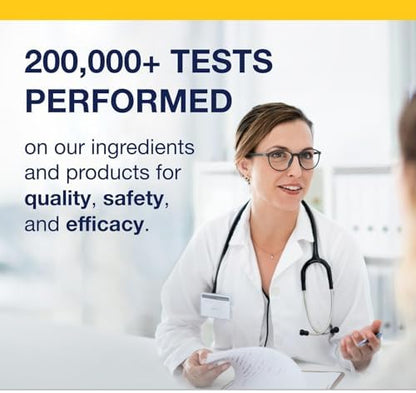 Authentic USA imported omega 3 supplement bottle showcasing the brand seal and dosage instructions.