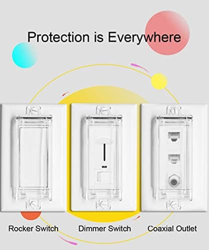Two pack of ILIVABLE switch guards for child safety