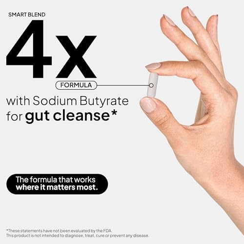 Humming Herbs imported sodium butyrate supplement nutrition facts label closeup