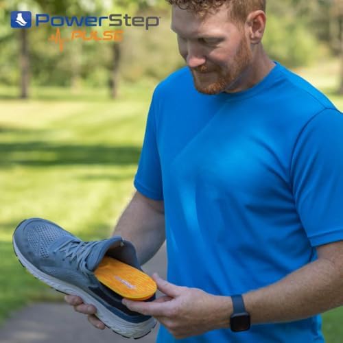 High performance shock absorbing foam insoles for plantar fasciitis relief.