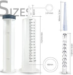 Medical grade AZREKV enema syringe cleaning system for men and women.