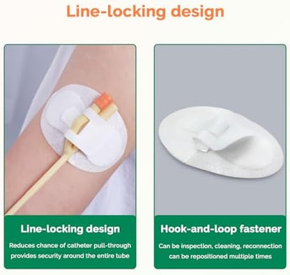 Package of 10 Foley catheter stabilization devices