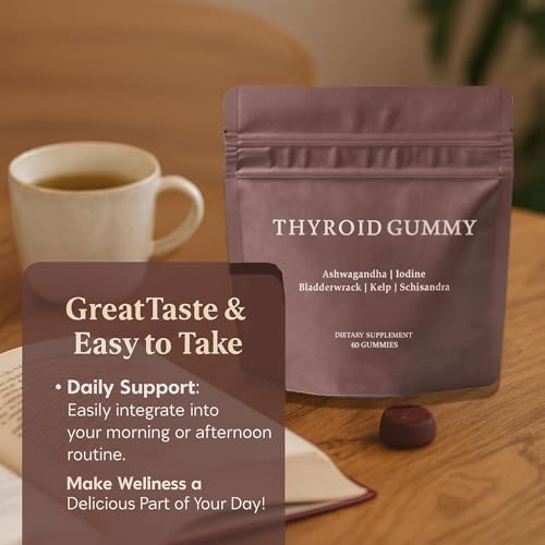 Vitamatic Thyroid Gummies featuring ashwagandha and kelp extracts
