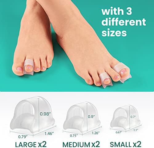 Welnove foot care accessories for treating crooked and claw toes.
