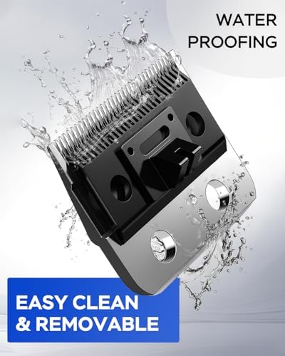 GinJee hair cutting machine being cleaned under running water for maintenance