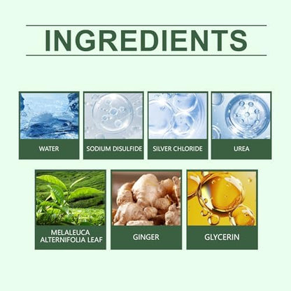 Daily nail care routine with ginger serum