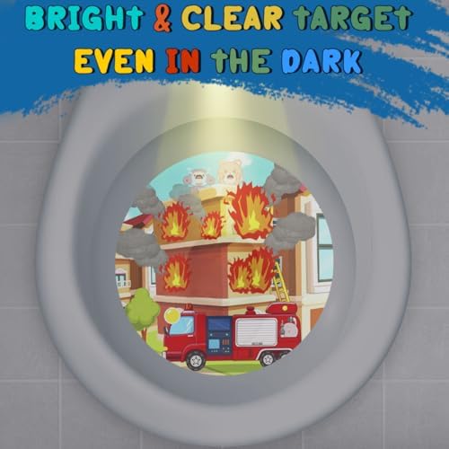 Faivykyd motion sensor activated bullseye projection inside a toilet