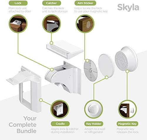 Skyla Homes kitchen safety locks set for furniture protection