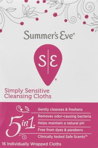 Authentic USA imported Summer's Eve cleansing cloths for Indian customers