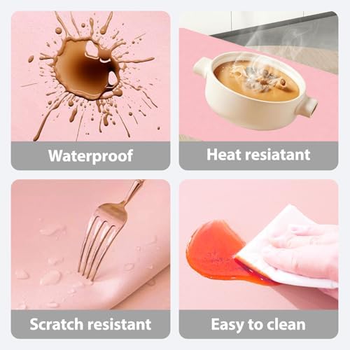 Chiplesier nail art mat used as a desk protector for manicure tools