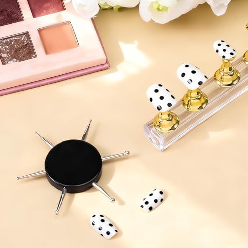 Professional manicure stainless steel circular dotting pen for nail art