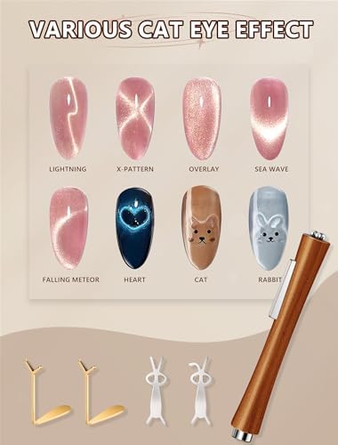 Heart shaped magnetic tool for cat eye gel polish