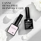 Canni clear soak off gel bottle label details