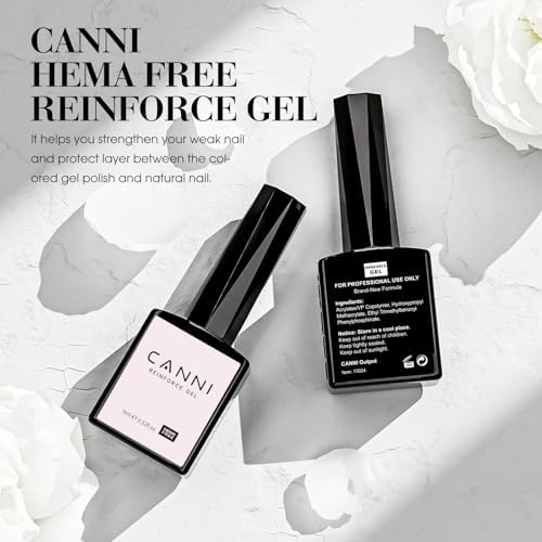 Reinforce gel texture for weak and damaged nail repair