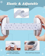 Side profile of Lictin baby hearing protection earmuffs