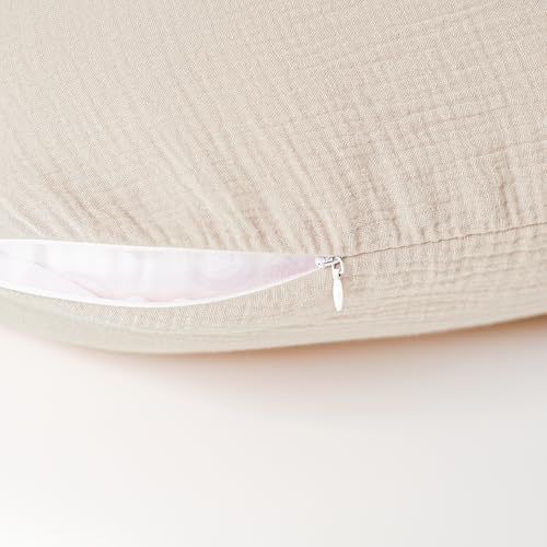 Machine washable Konssy baby pillow cover set