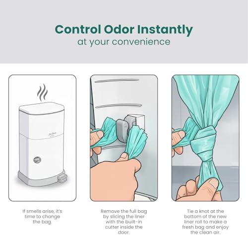 Janibell Akord Slim internal liner system and disposal area