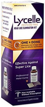 Authentic Lycelle lice elimination kit imported from the USA for super lice.