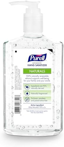 Purell Advanced Hand Sanitizer Naturals with Plant Based Alcohol, Citrus Scent, 12 fl oz Pump Bottle (Pack of 4) - 3623-06-EC2 - Image 2