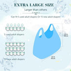 Dergik fresh scented elderly waste disposal bags lifestyle application