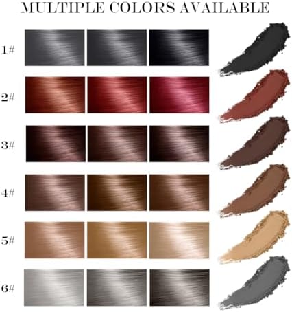 Toseky hair thickening powder for gray coverage