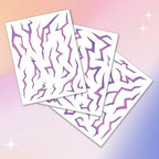 Zgdyi temporary tattoo sheet for anime hunter costume