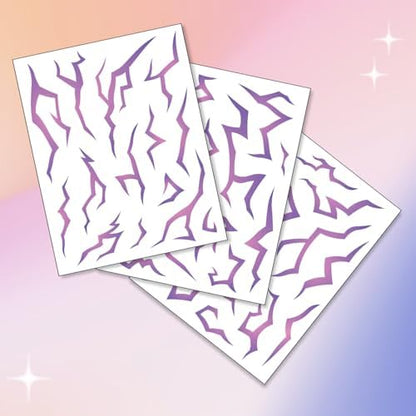 Zgdyi temporary tattoo sheet for anime hunter costume