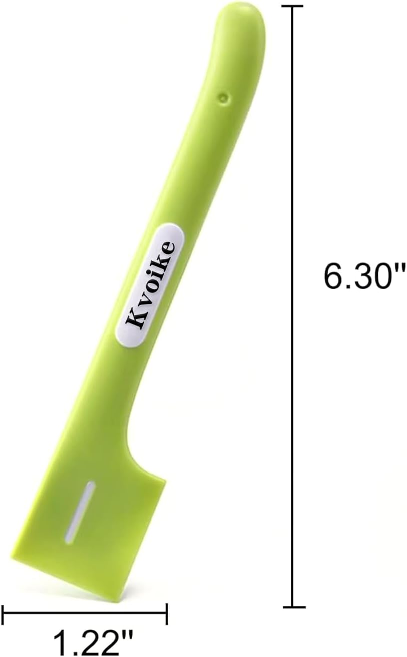 Kvoike pet food scoop set showing silicone square head