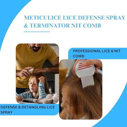 Professional lice removal kit featuring imported USA skincare technology for children.