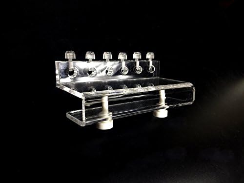 Marine Color transparent acrylic hose holder for reef systems