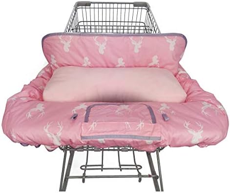 ICOPUCA baby girl cart cover folded compactly into its self-contained carry bag
