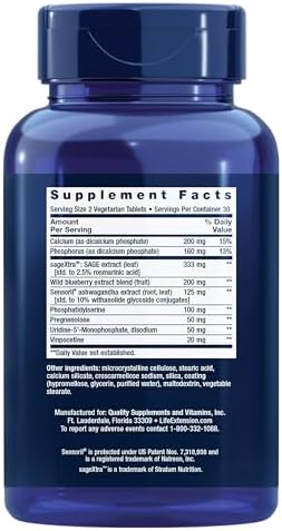 Life Extension Cognitex Elite brain health supplement packaging