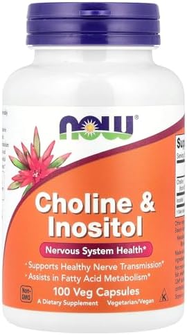 Now Foods Choline and Inositol (500g, 100 Capsules) - Image 2