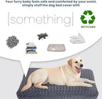 Anti slip silica gel dot bottom base of the BLVOTKRO replacement pet bed protector.
