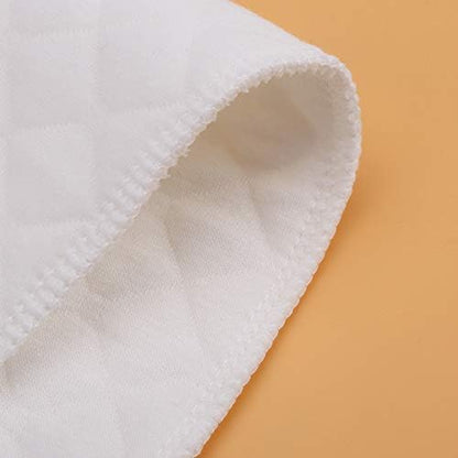 High quality sewing detail on cotton diaper liners