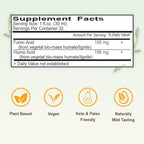 Vital Earth Minerals nutritional supplement bottle side profile