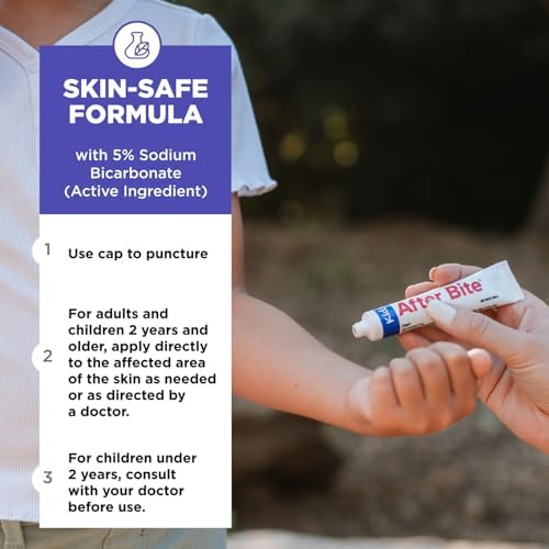 After Bite Kids four pack portable cream tubes set