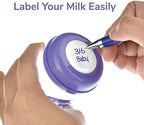 Side view highlighting the precise thickness and premium material of the safe BPA free silicone disk.