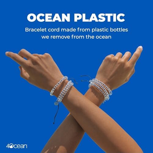 Lifestyle shot of 4ocean bracelet for eco-conscious fashion