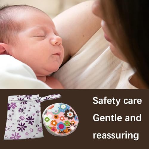 Beeco Gif2u reusable breast pads inside mesh laundry bag