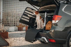 Thule Allax travel accessory showing the ergonomic carry handle detail
