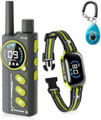 DOGLinsen vibrating pet collar receiver close up highlighting waterproof design.