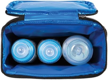 PackIt Freezable Double Bottle Bag collapsed for storage