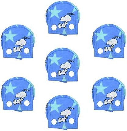 Welson feeding tube pads neatly stacked in 7 pack set