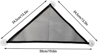 Close up of the durable nylon mesh texture of the Zhuohai hammock