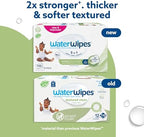 WaterWipes Sensitive+ Baby & Toddler Wipes, 3-In-1 Cleans, Cares, Protects, 99.9% Water, Textured Clean, Unscented & Hypoallergenic, 720 Count (12 Packs) - Image 4