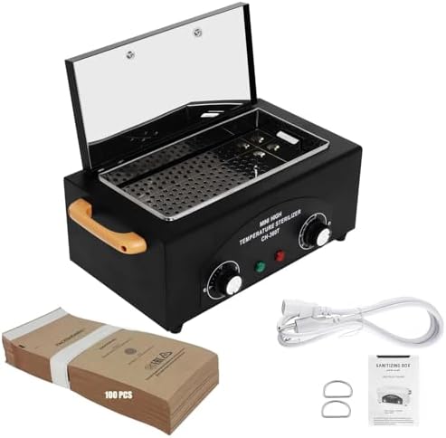 Misforu 2L high temperature metal tool cleaning box front view