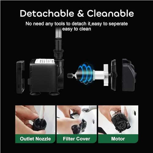 Growneer aquarium pump suction cups