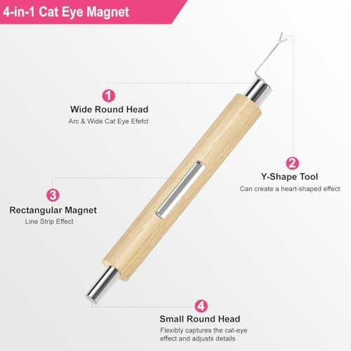 Npah magnetic nail art pen showing heart shape tip