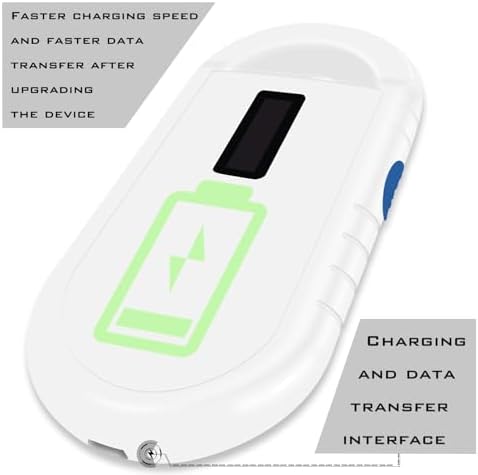 Side profile of Smoostart 134.2kHz microchip reader unit